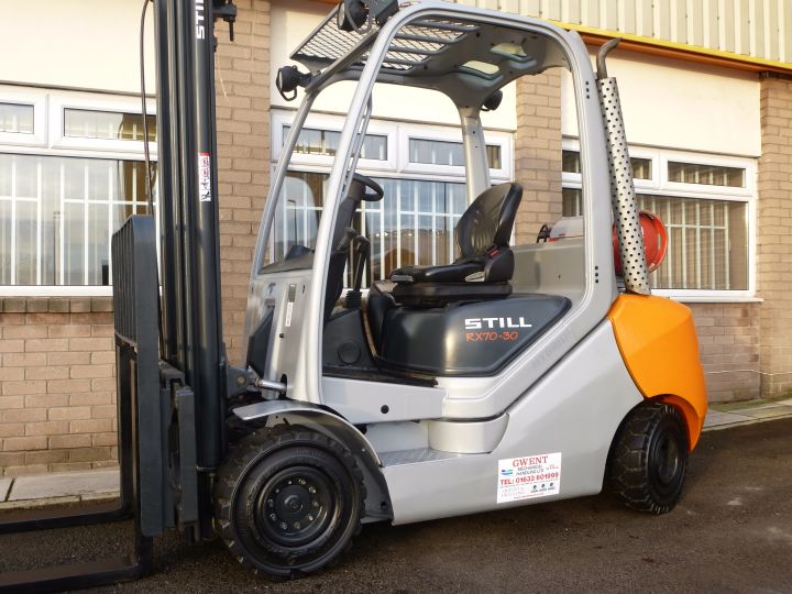 USED STILL RX70 GAS FORKLIFT