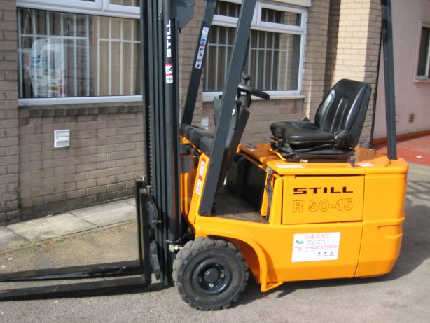 Still R50 1.5 tonne second hand electric forklift