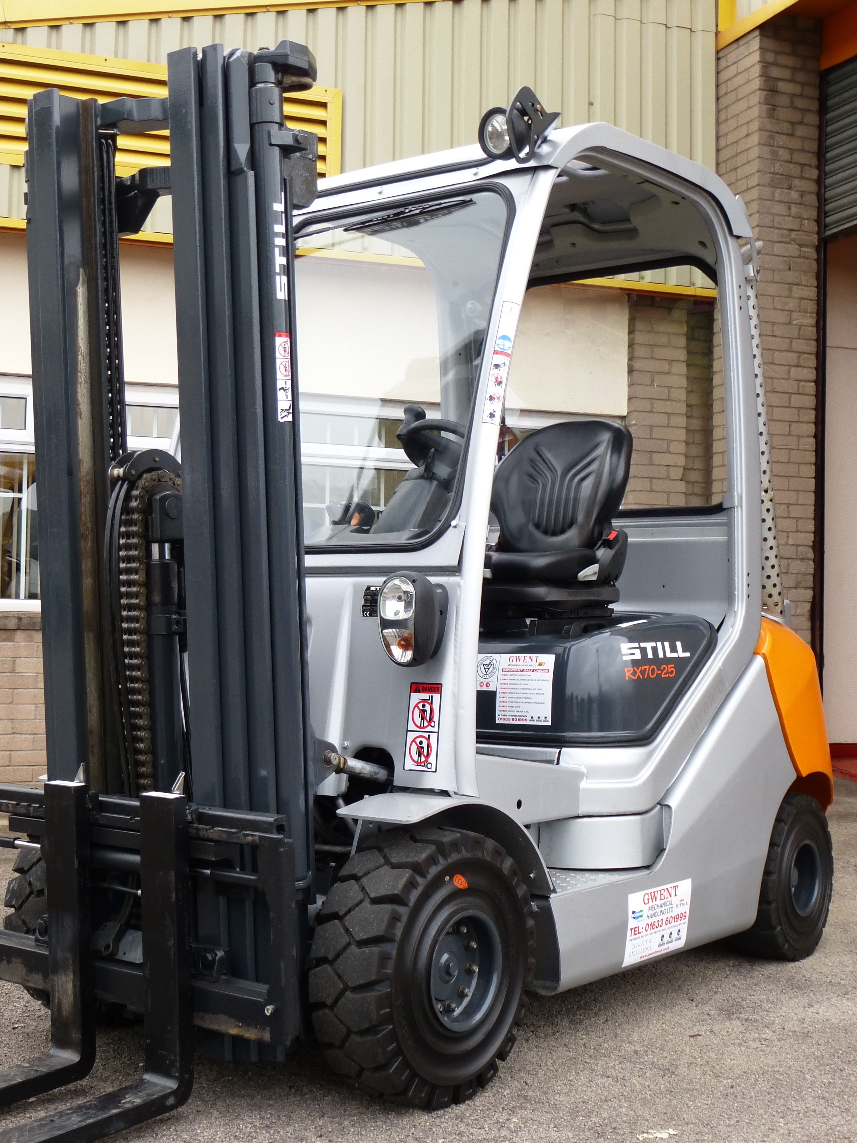 Green forklift brand Green forklift brand